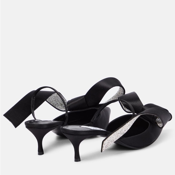 AREA x Sergio Rossi Marquise crystal-embellished sandals - Picture 4 of 12